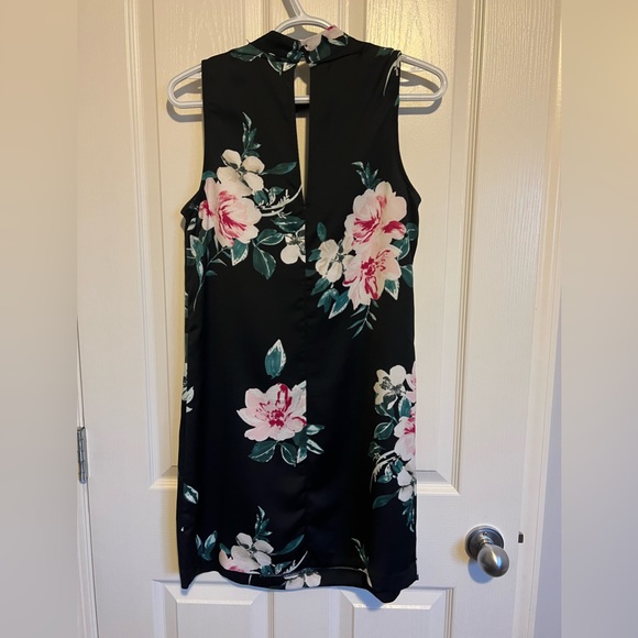 Dynamite Floral Silky Dress - Small - Picture 3 of 3